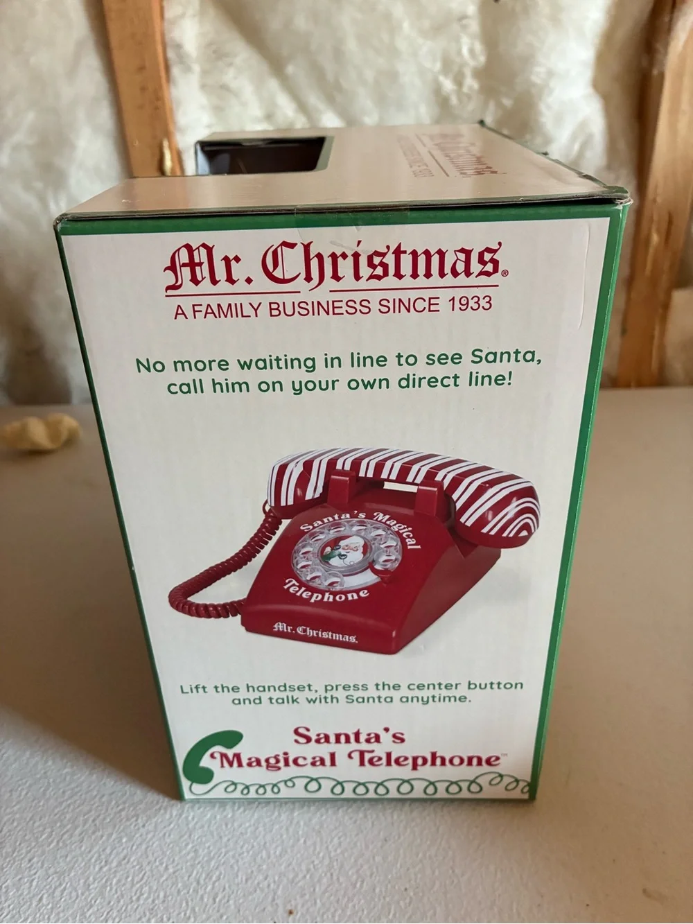 Mr. Christmas talk santa